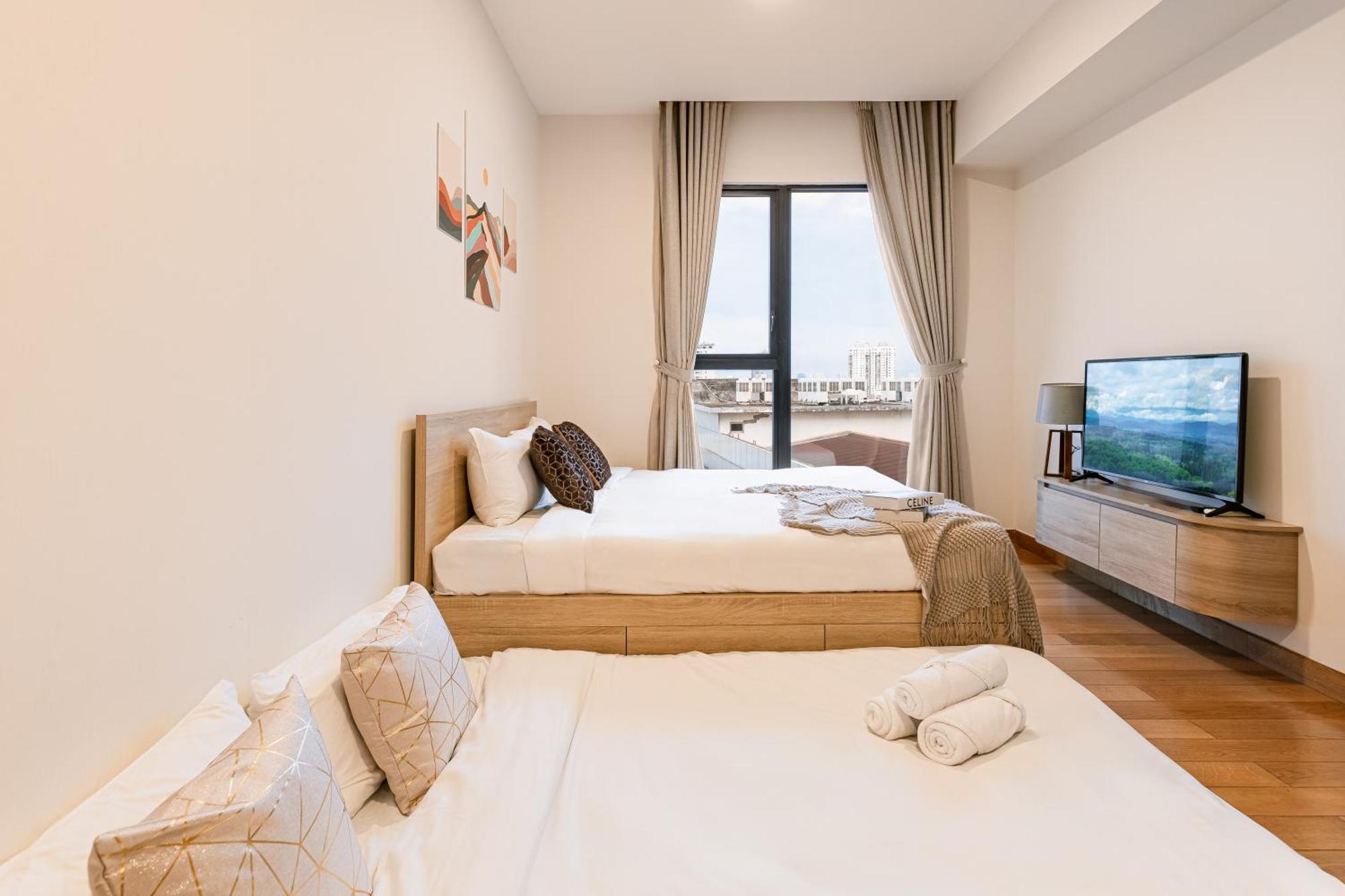 Exclusive 2-3 Bedroom Apartment In District 1 Free Pool Gym Sauna Ho Chi Minh City Bagian luar foto
